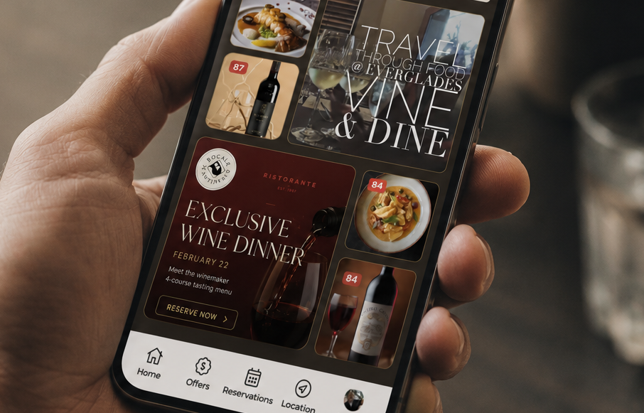 Restaurant reservation experience designed to shape demand